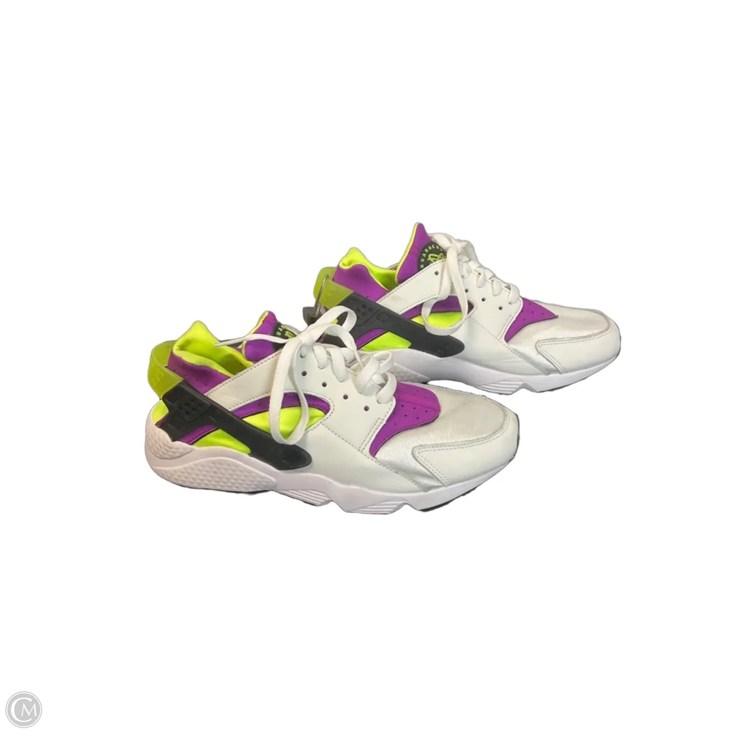 Shoes Sneakers By Clothes Mentor In Green & White, Size: 10