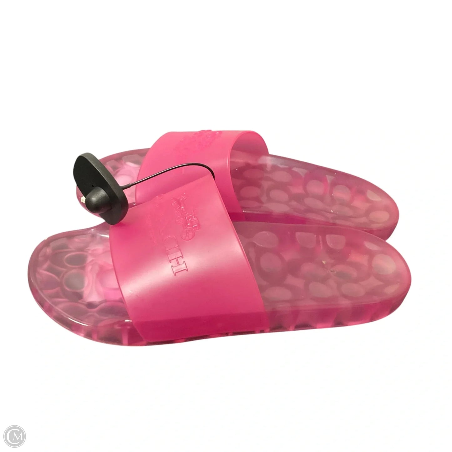 Sandals Designer By Coach In Pink, Size: 9