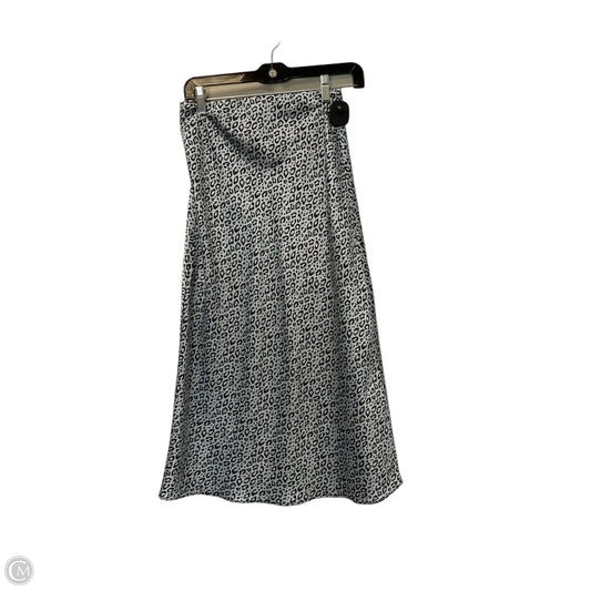 Skirt Maxi By Mi Ami In Black & Blue, Size: S