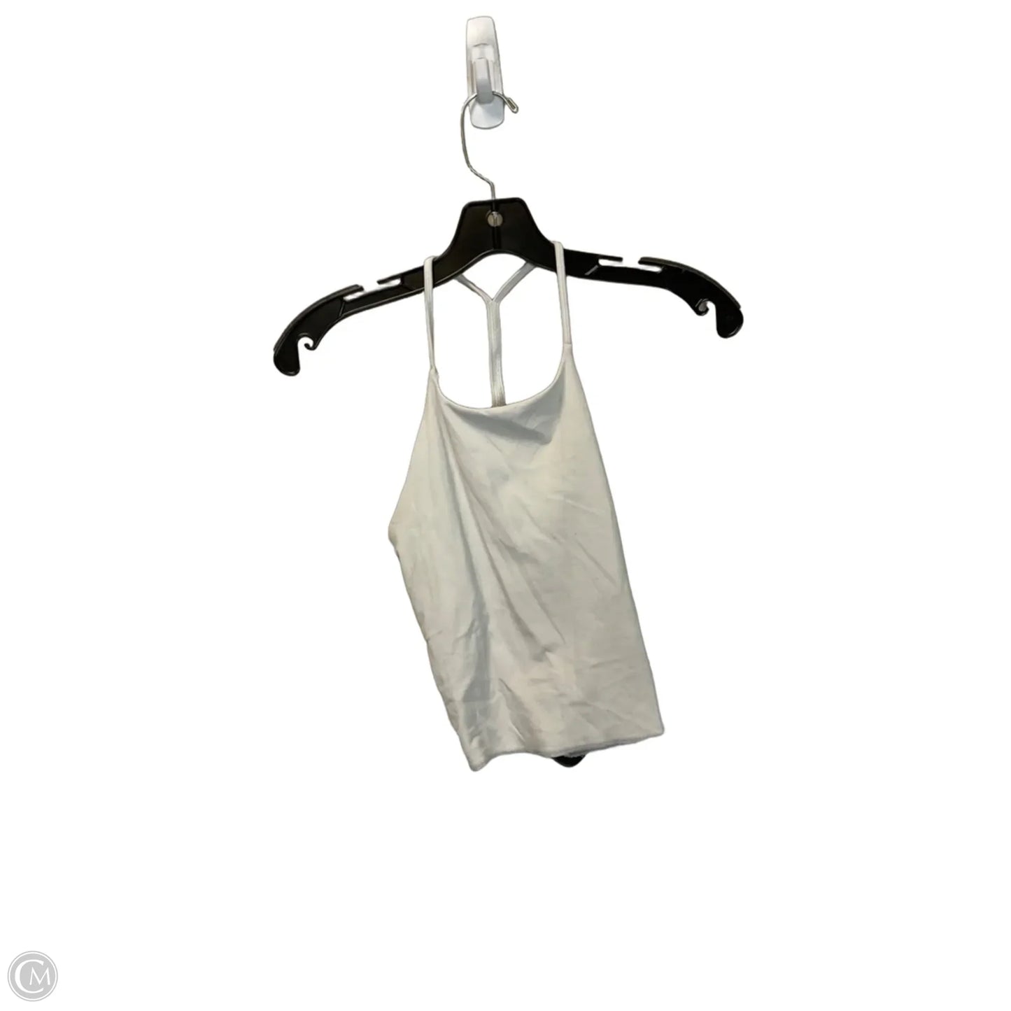 Athletic Tank Top By Lululemon In White, Size: 4