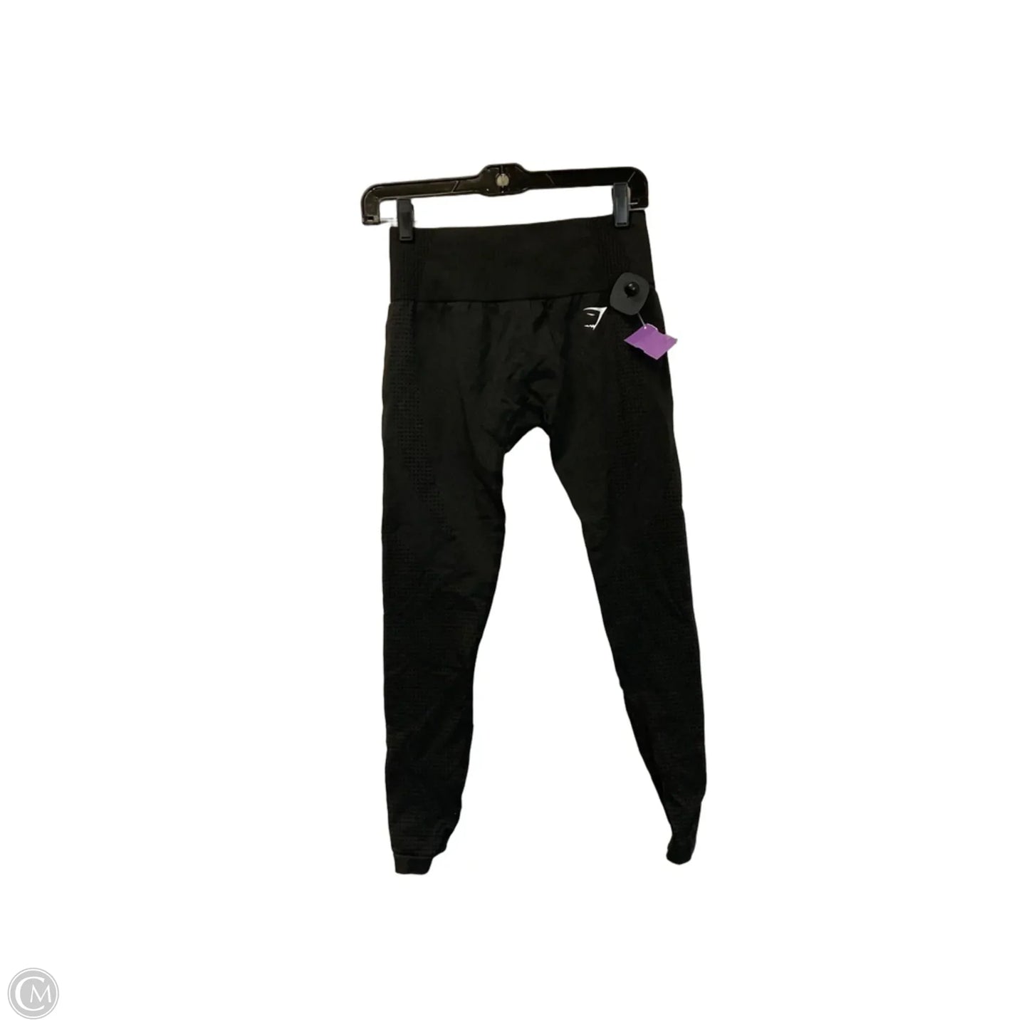 Athletic Leggings By Gym Shark In Black, Size: M