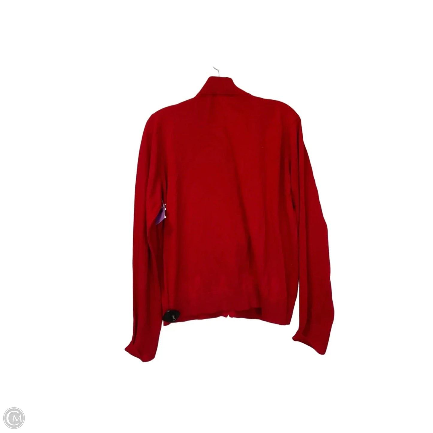 Top Long Sleeve By Michael By Michael Kors In Red, Size: Xl