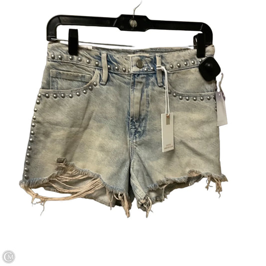 Shorts By Good American In Blue Denim, Size: 0
