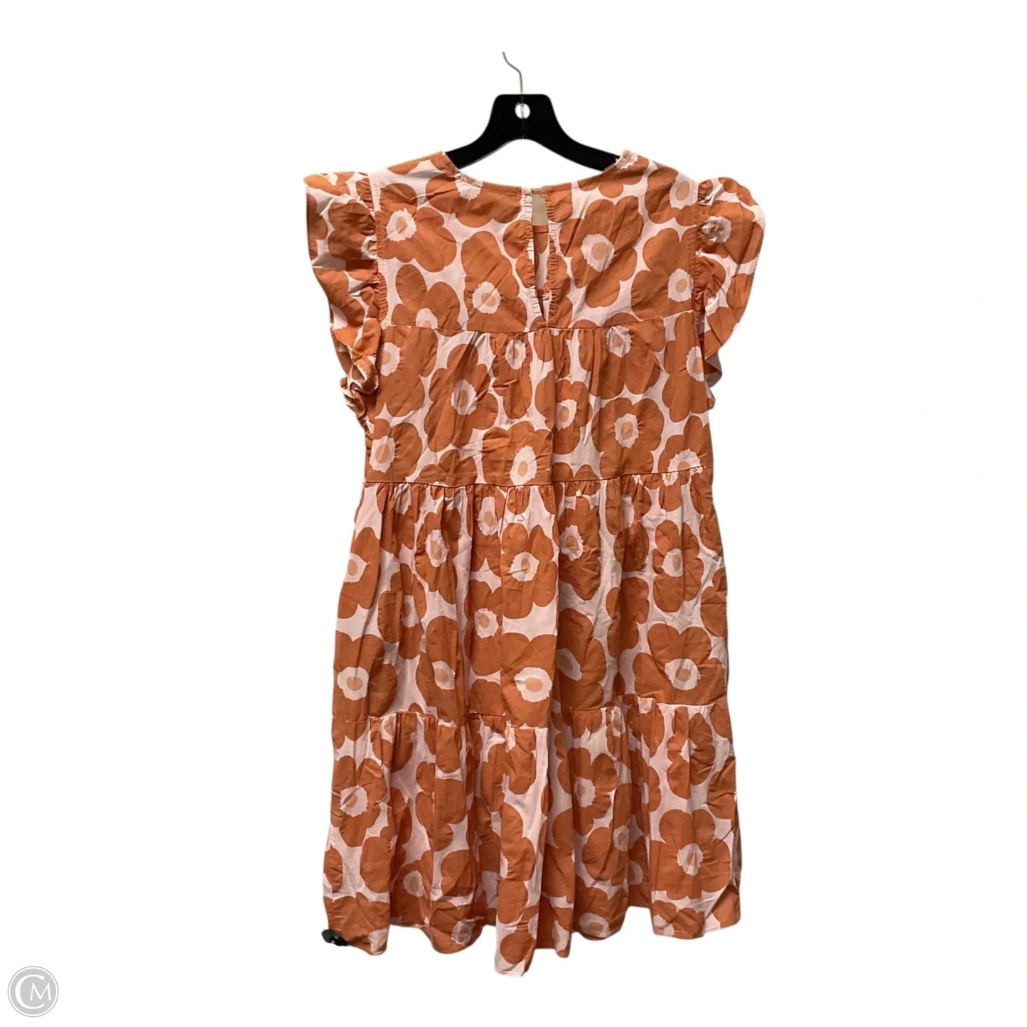 Dress Casual Short By Clothes Mentor In Orange, Size: S