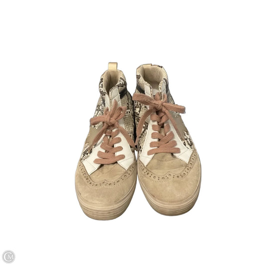 Shoes Sneakers By Shu Shop In Tan, Size: 8.5