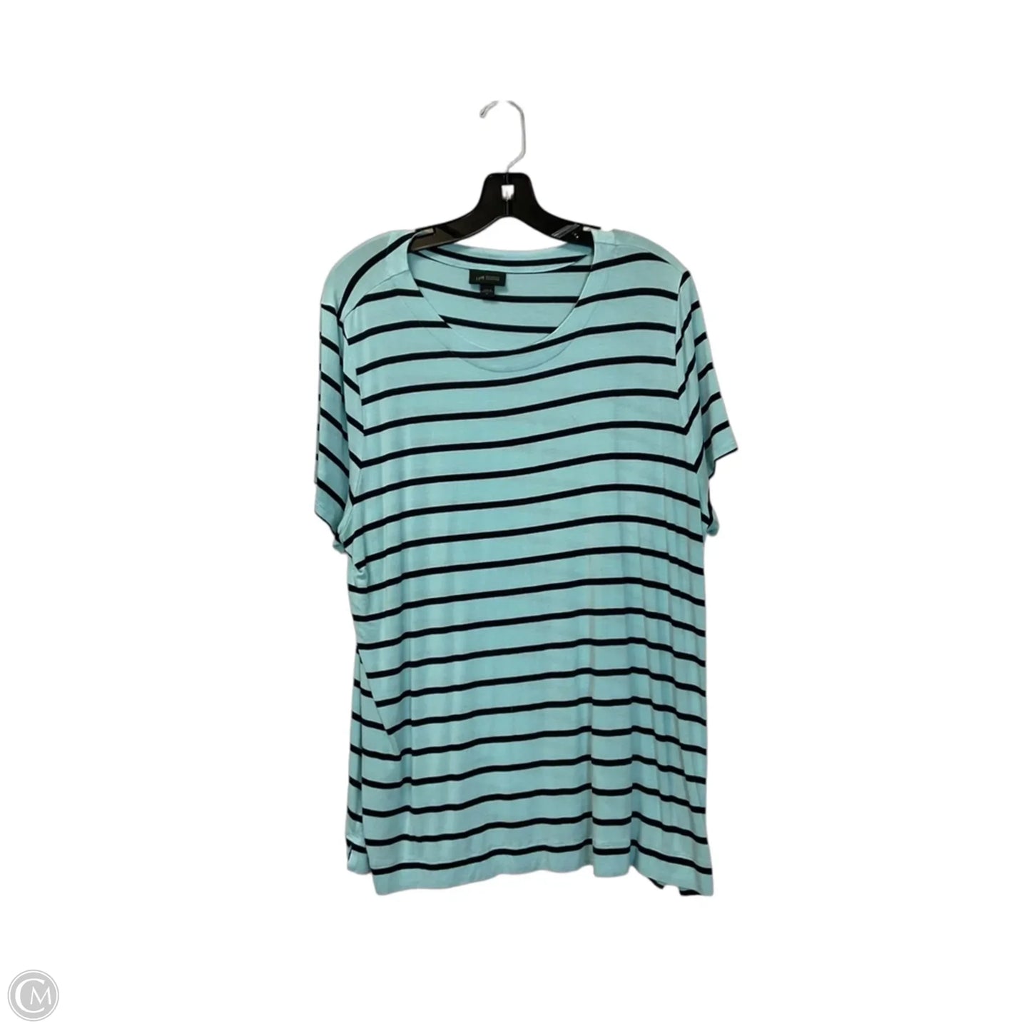 Top Short Sleeve By J. Jill In Blue, Size: Xl