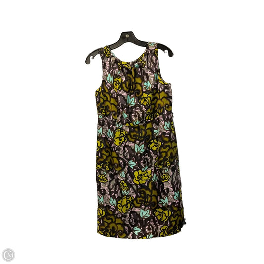 Dress Designer By Milly In Green & Purple, Size: 8