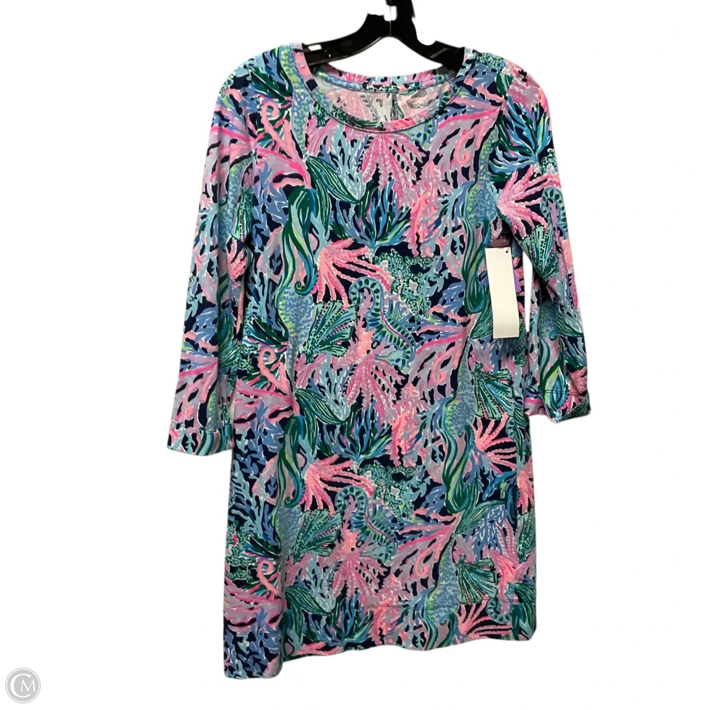 Dress Designer By Lilly Pulitzer In Blue & Pink, Size: S