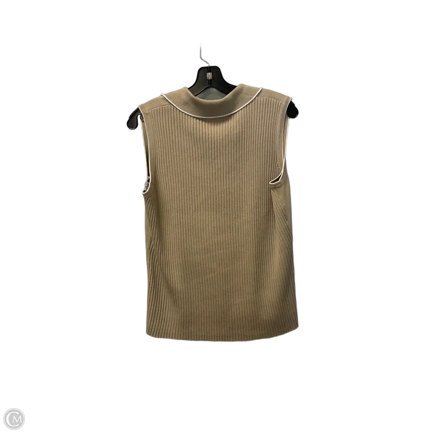 Top Sleeveless By White Stag In Tan, Size: S