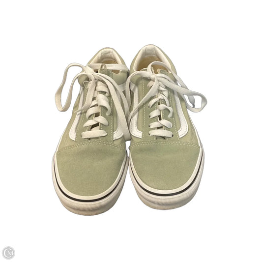 Shoes Sneakers By Vans In Green, Size: 7