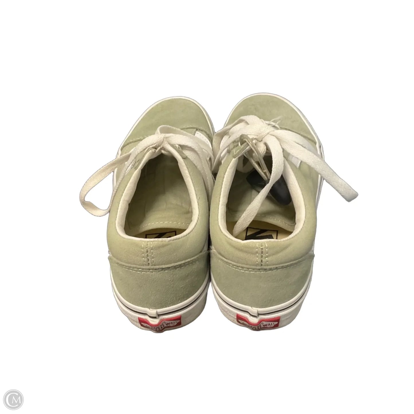 Shoes Sneakers By Vans In Green, Size: 7