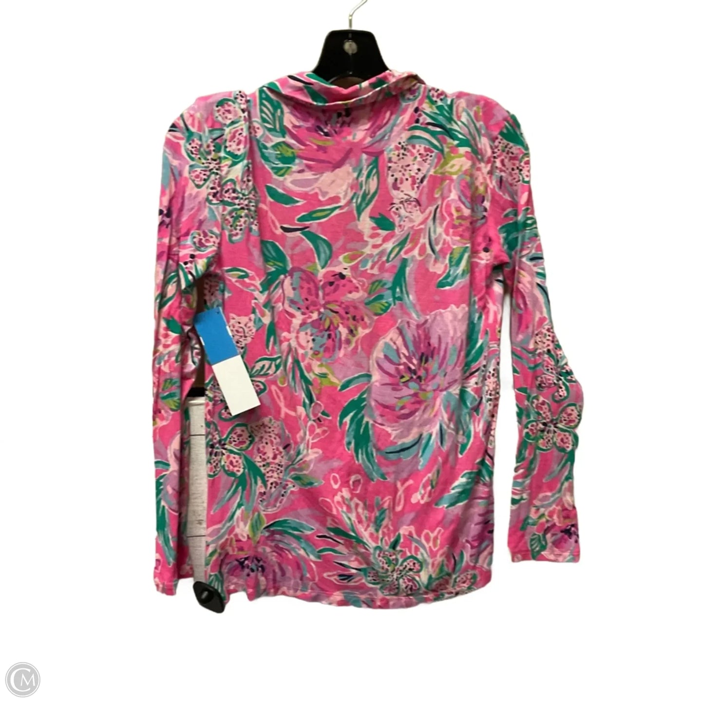 Top Long Sleeve Designer By Lilly Pulitzer In Pink, Size: Xs