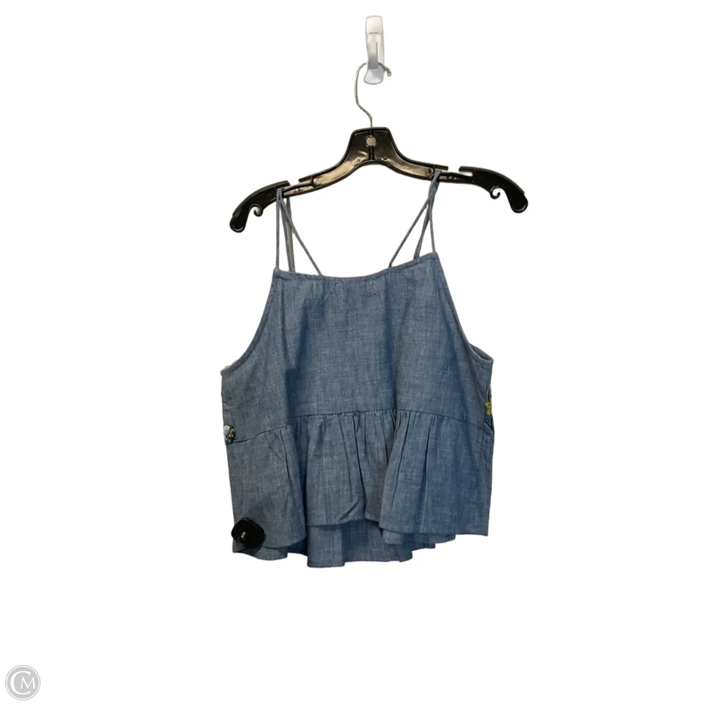 Top Sleeveless By Natural Life In Blue, Size: M