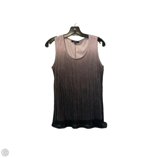 Top Sleeveless By Onyx In Purple, Size: S