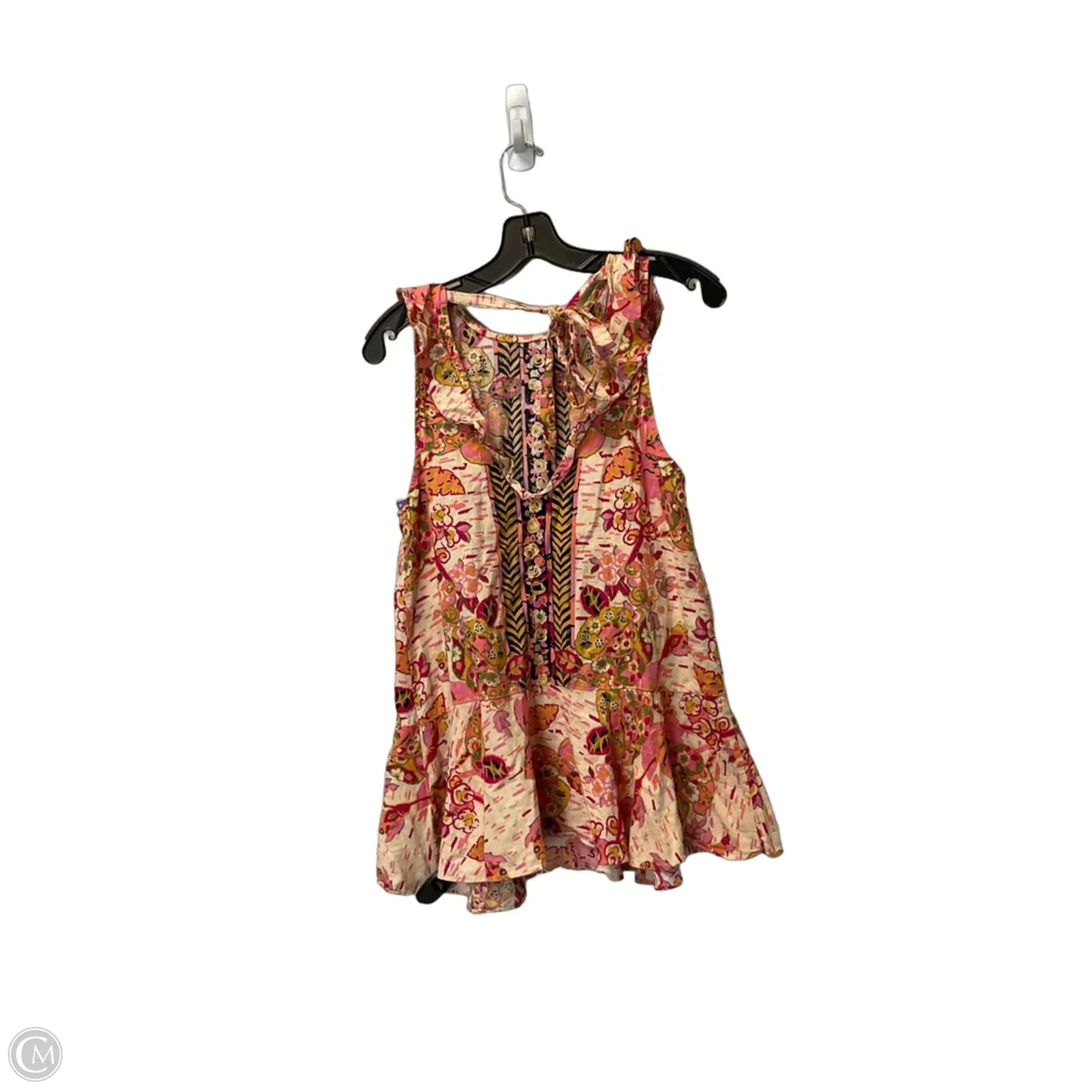 Top Sleeveless By Free People In Pink, Size: Xs