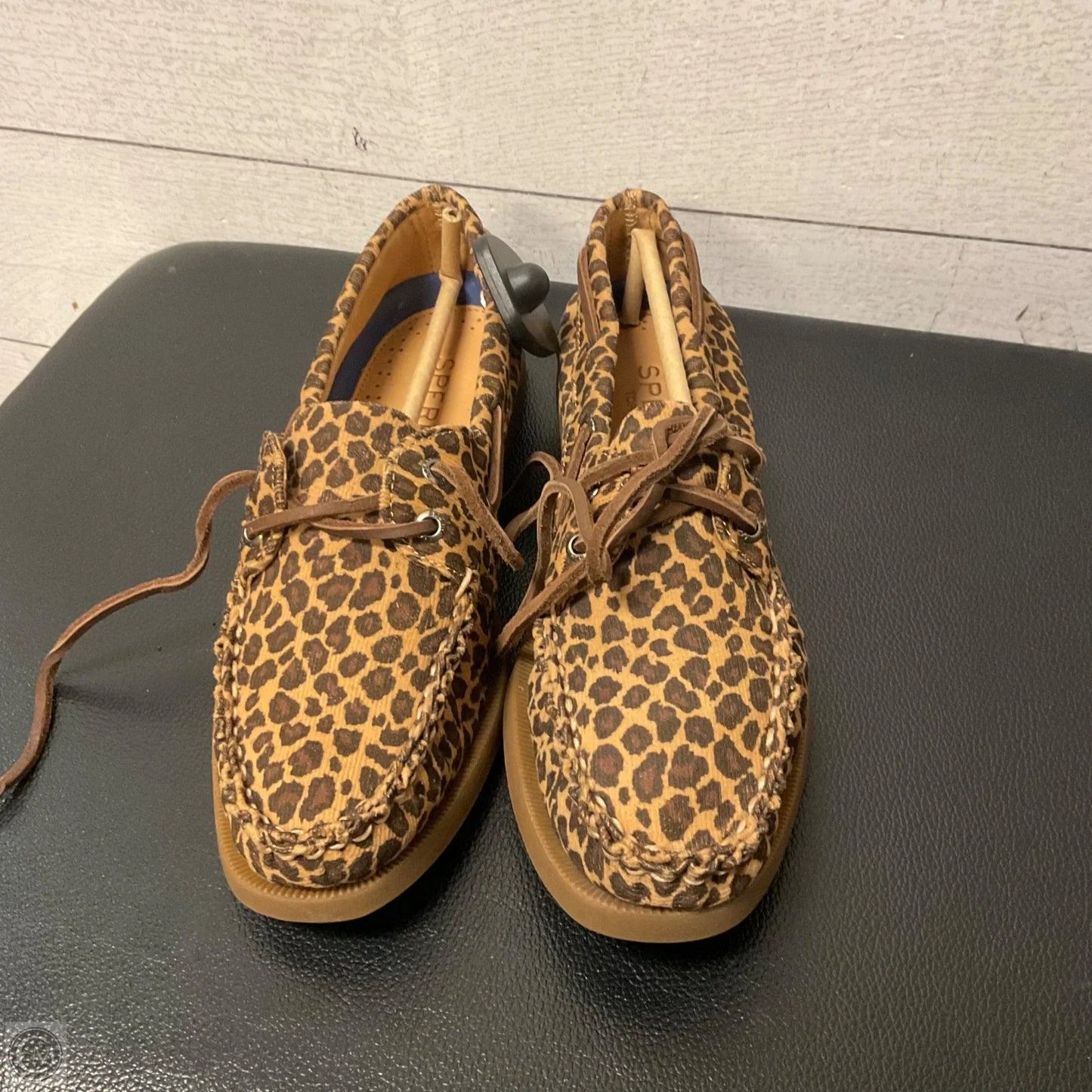 Shoes Flats By Sperry In Animal Print, Size: 8