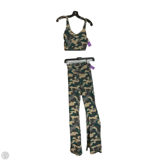 Athletic Pants 2pc By Offline In Camo Print, Size: M