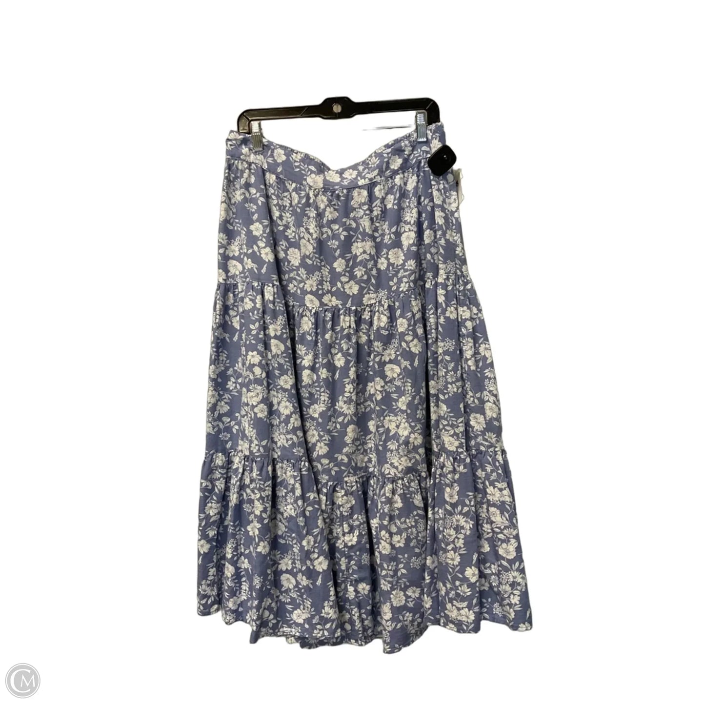 Skirt Maxi By Lc Lauren Conrad In Blue, Size: L