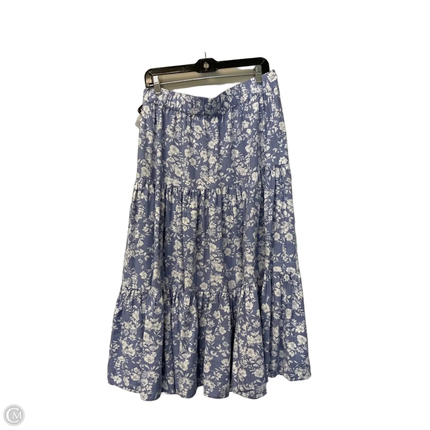 Skirt Maxi By Lc Lauren Conrad In Blue, Size: L