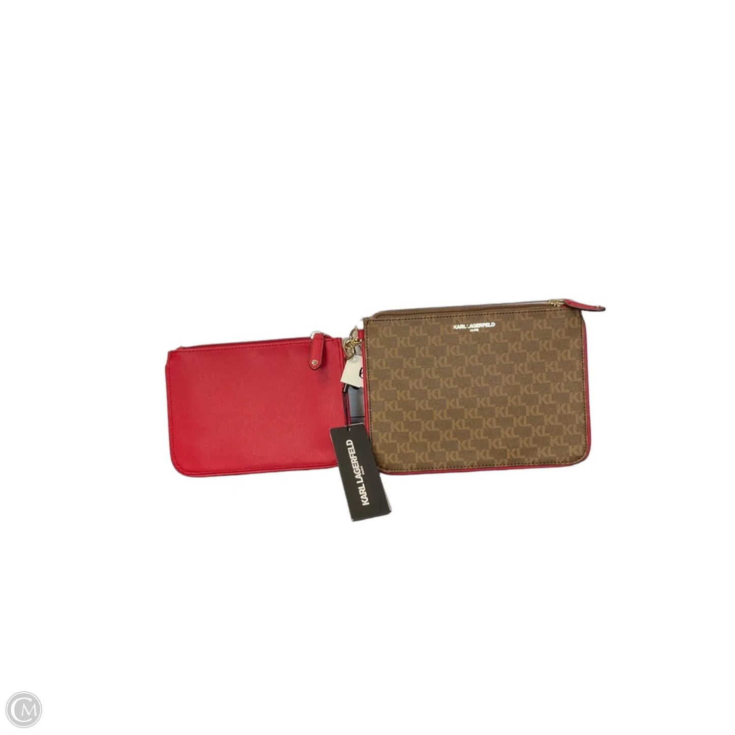 Wristlet Designer By Karl Lagerfeld, Size: Medium