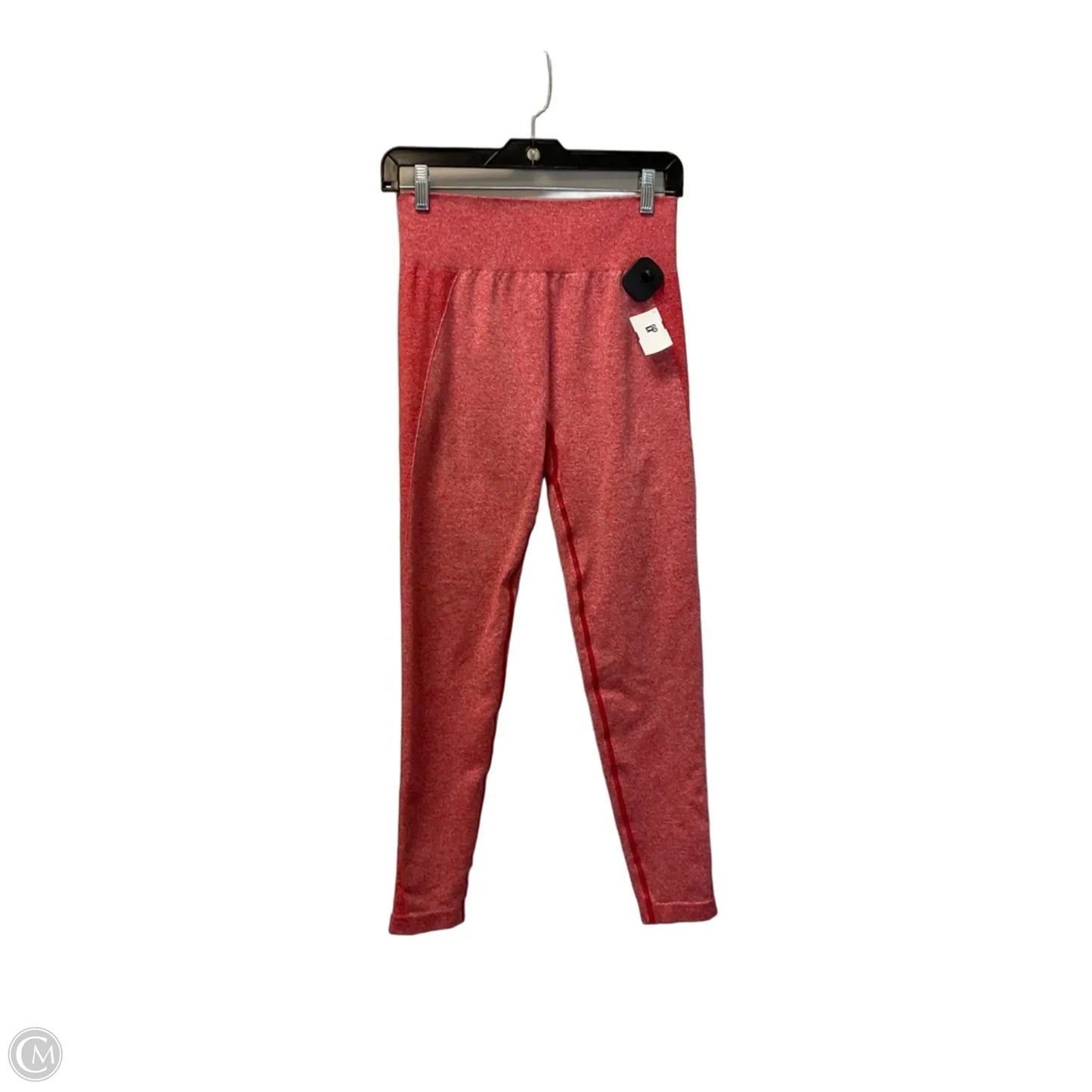 Athletic Leggings By Gym Shark In Red, Size: S
