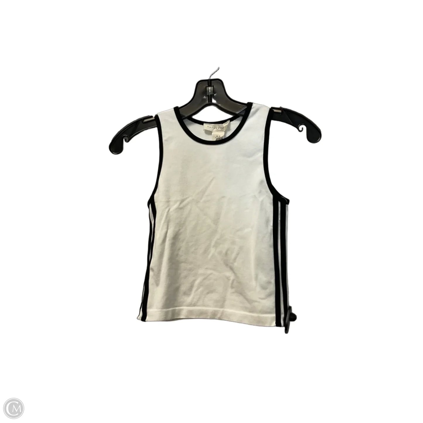 Top Sleeveless Basic By Happily Grey In White, Size: M