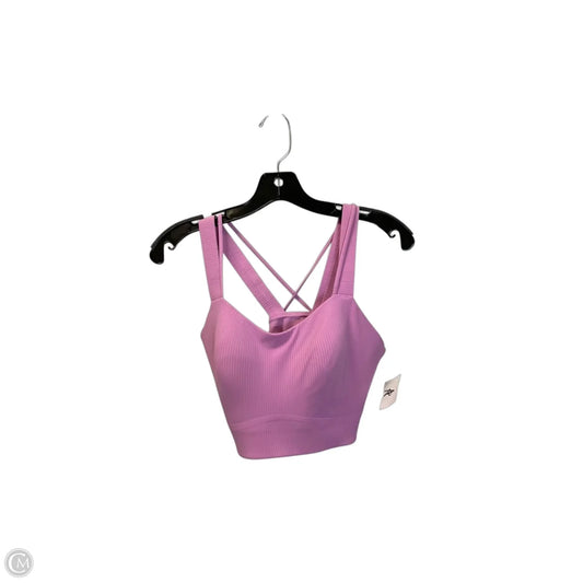 Athletic Bra By Lululemon In Pink, Size: L