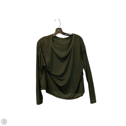 Top Long Sleeve By Lululemon In Green, Size: L