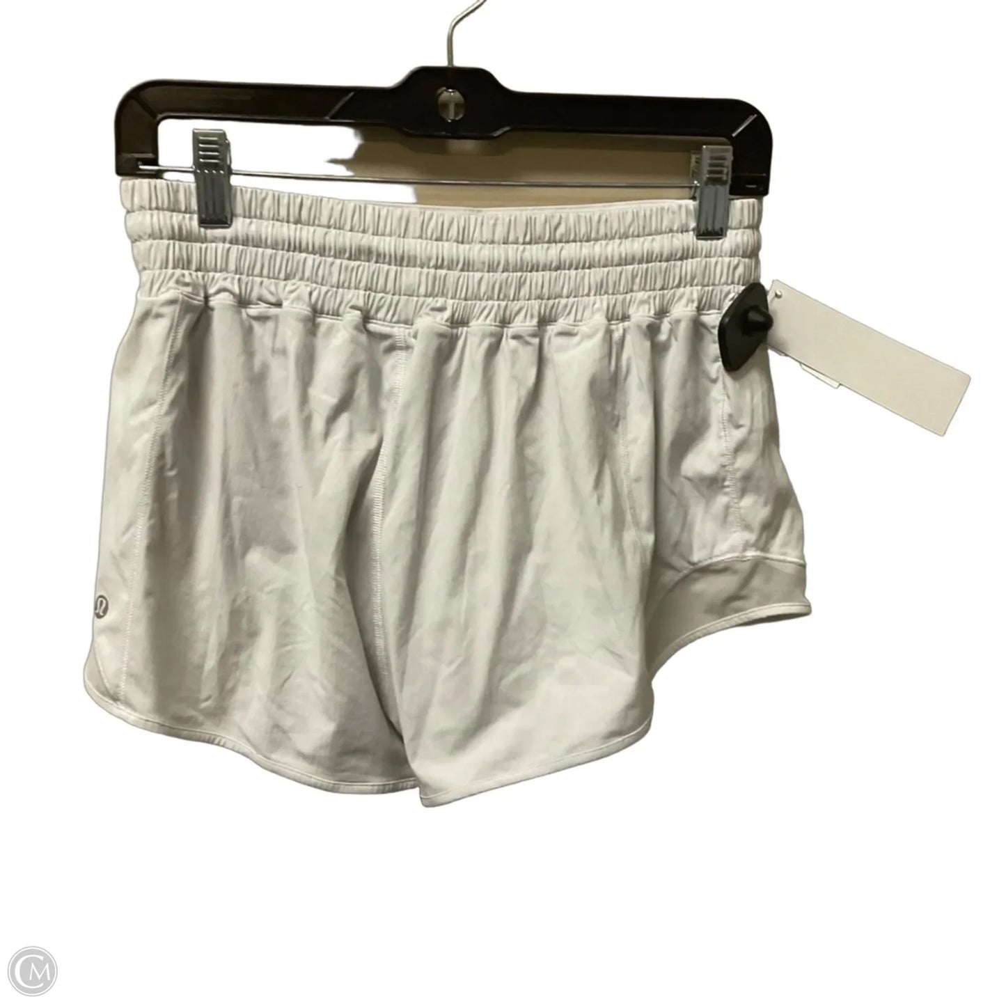 Athletic Shorts By Lululemon In White, Size: 8