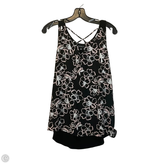 Top Sleeveless By Fortune & Ivy In Black, Size: M