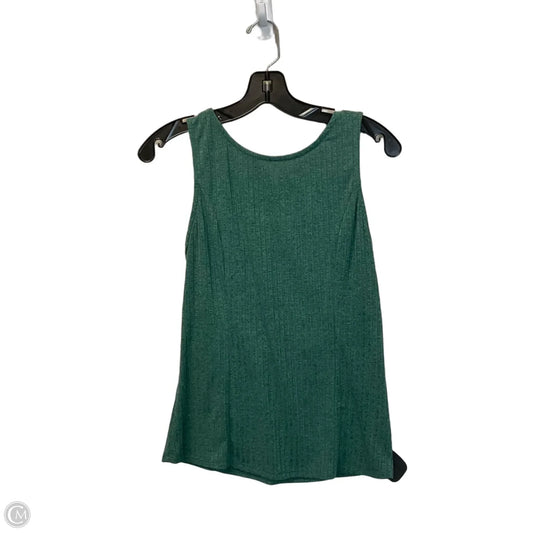 Top Sleeveless By Papermoon In Green, Size: M
