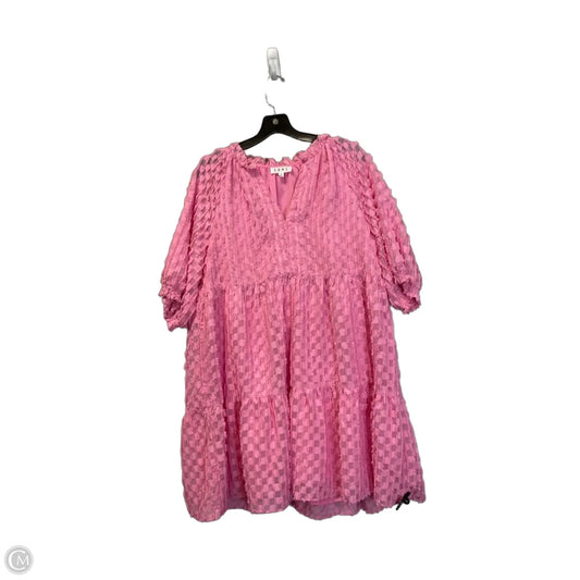 Dress Casual Short By Thml In Pink, Size: L