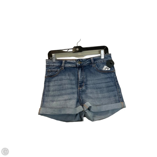 Shorts By Wax Jean In Blue Denim, Size: L