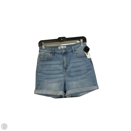 Shorts By Wax Jean In Blue Denim, Size: L