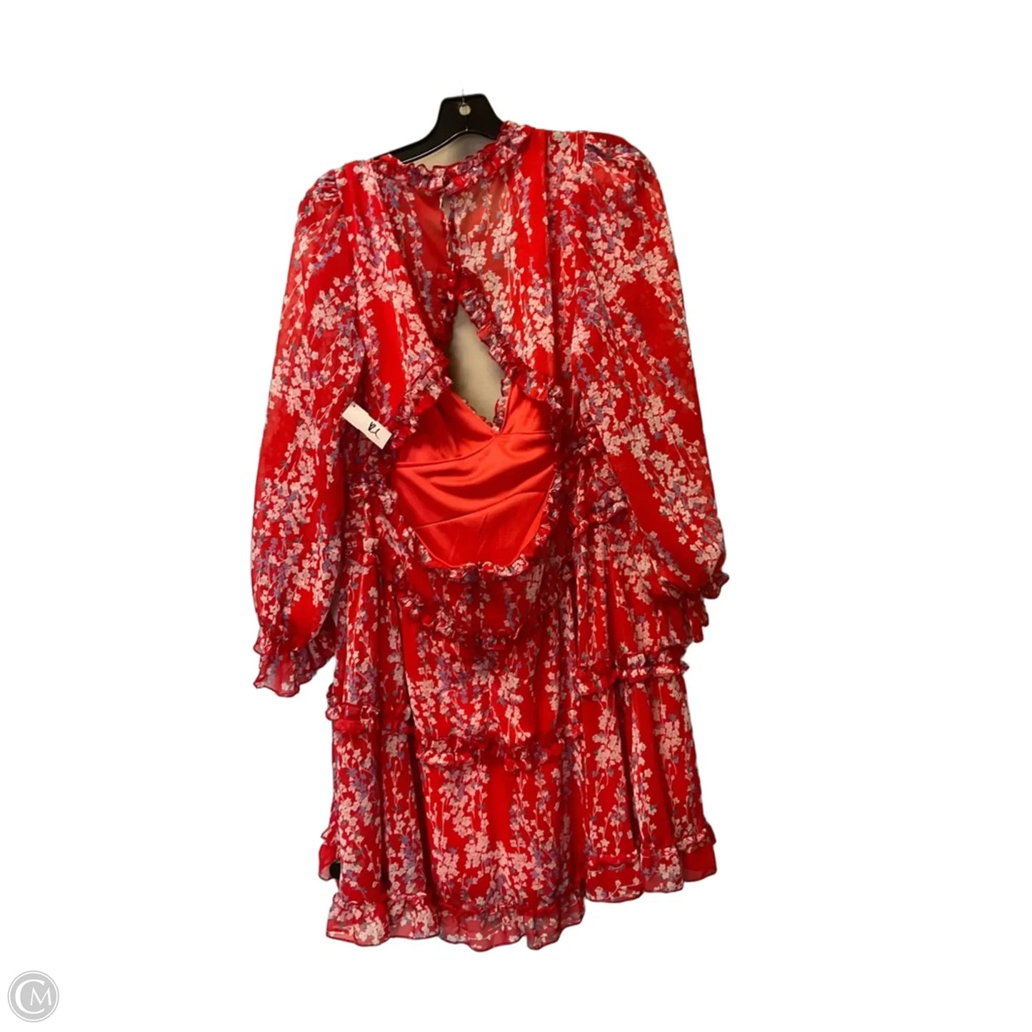 Dress Casual Short By Clothes Mentor In Red, Size: Xl