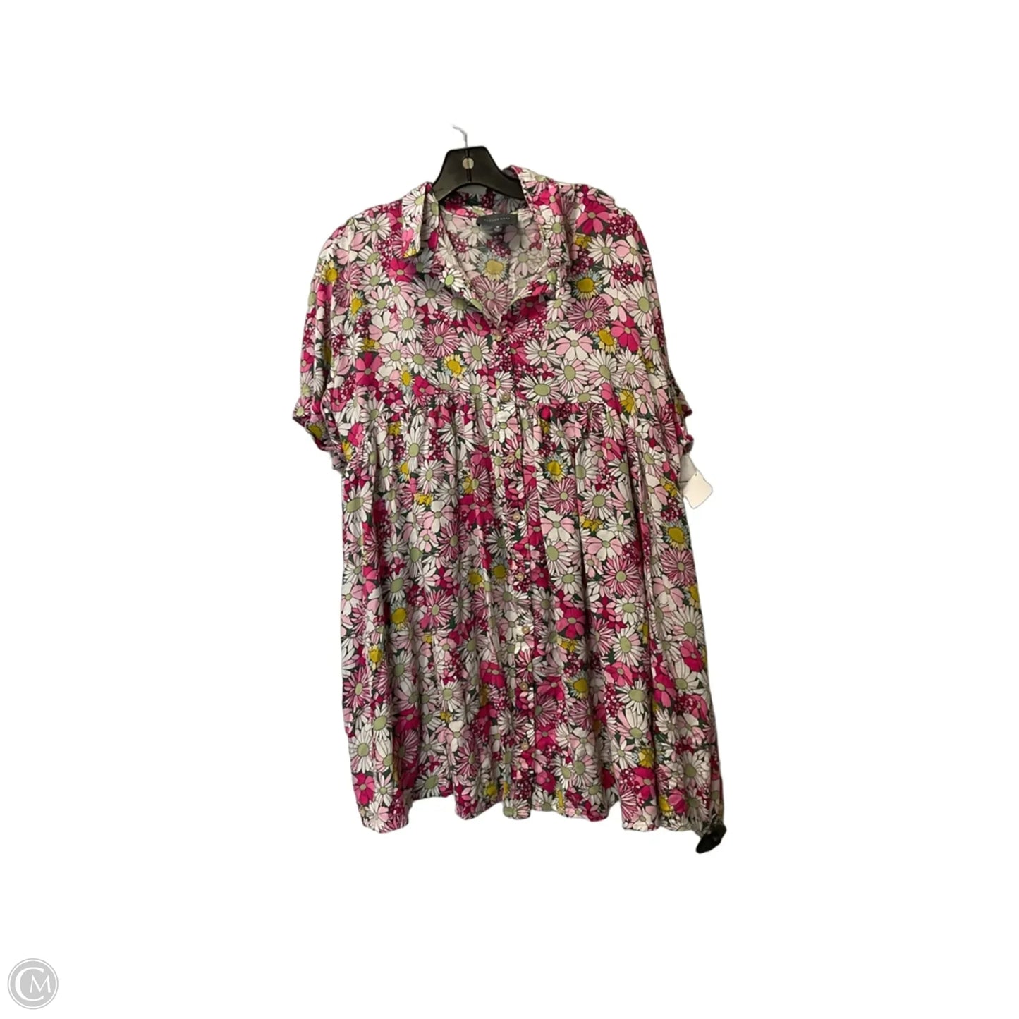 Dress Casual Short By Clothes Mentor In Floral Print, Size: M