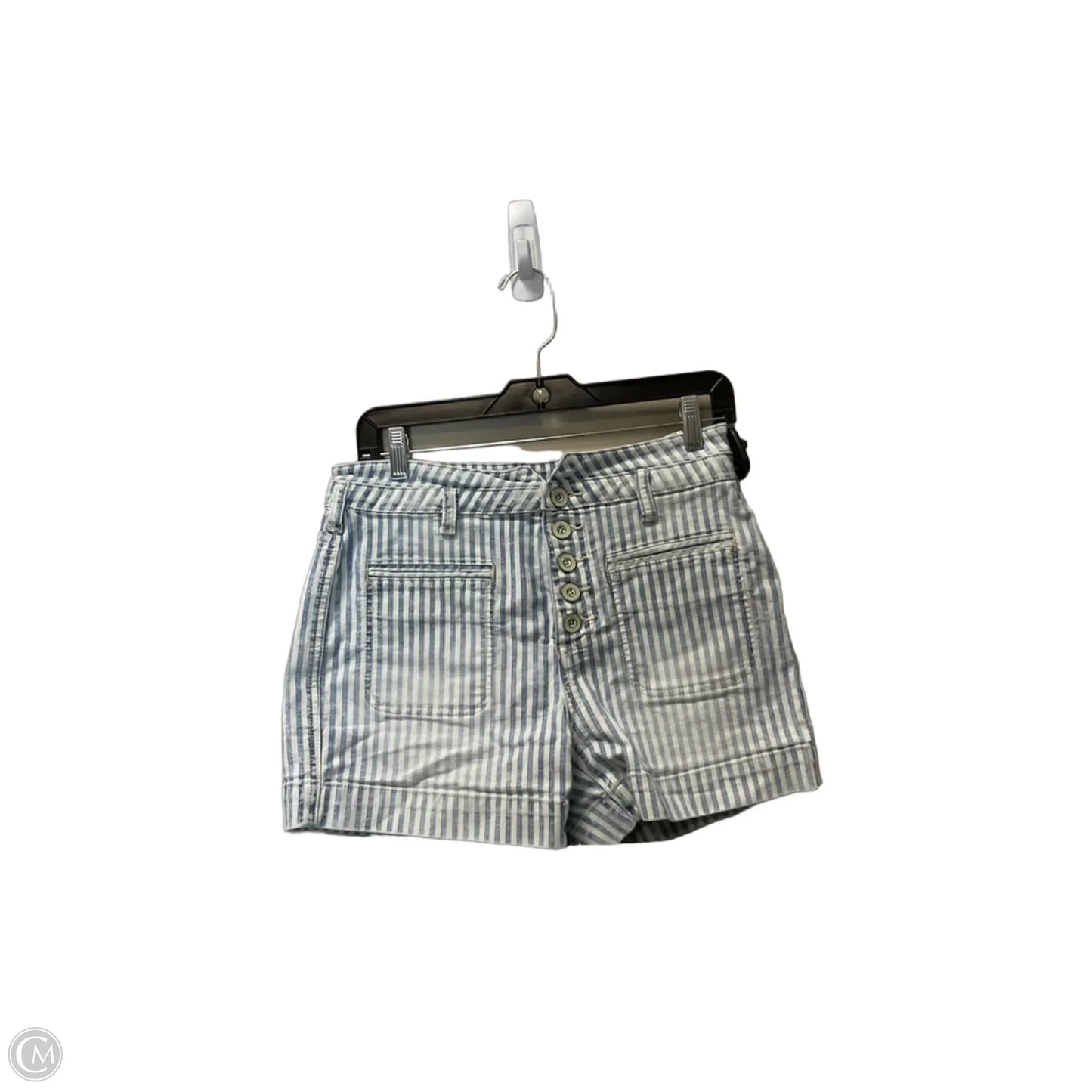Shorts By Pilcro In Striped Pattern, Size: 6