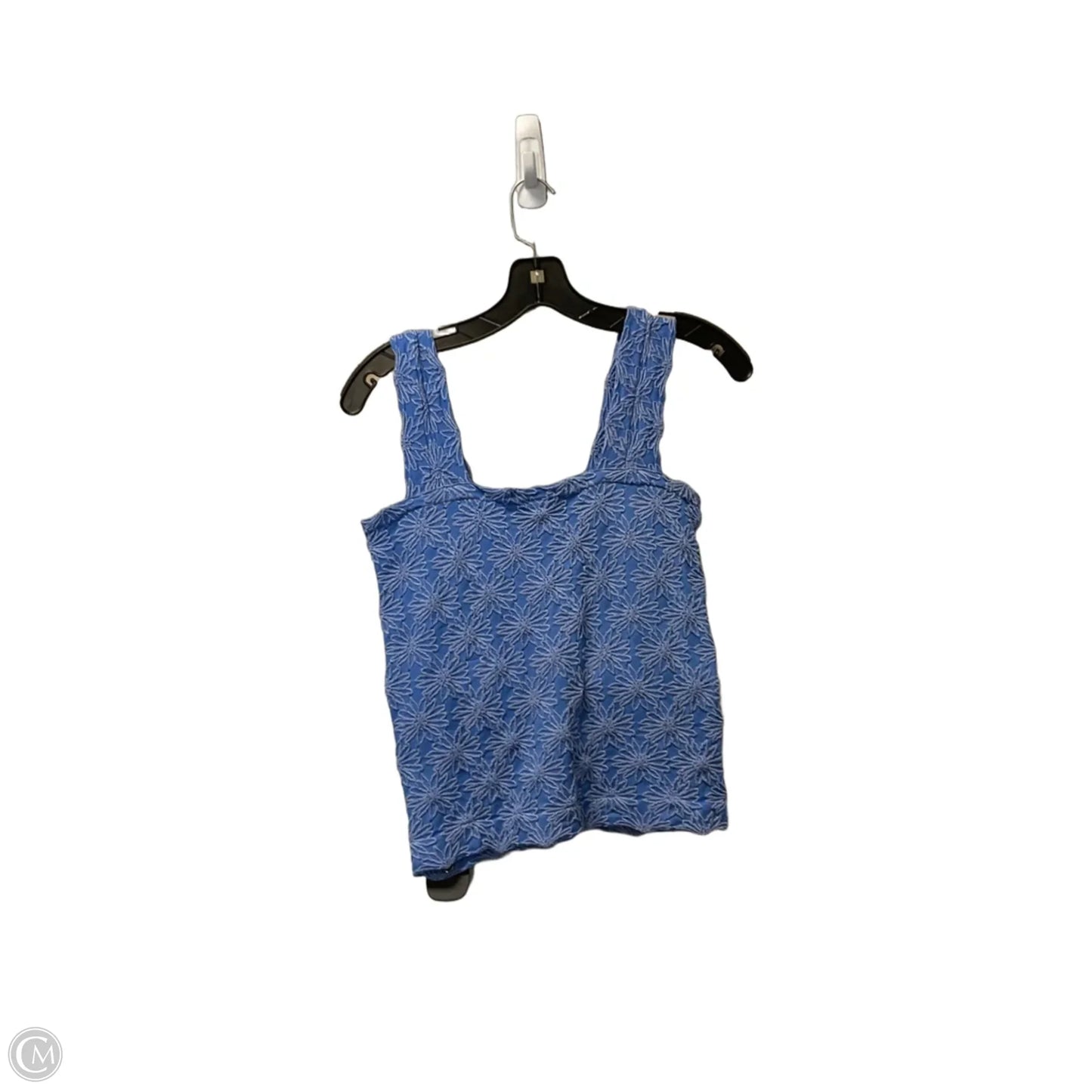 Top Sleeveless By Clothes Mentor In Blue, Size: L