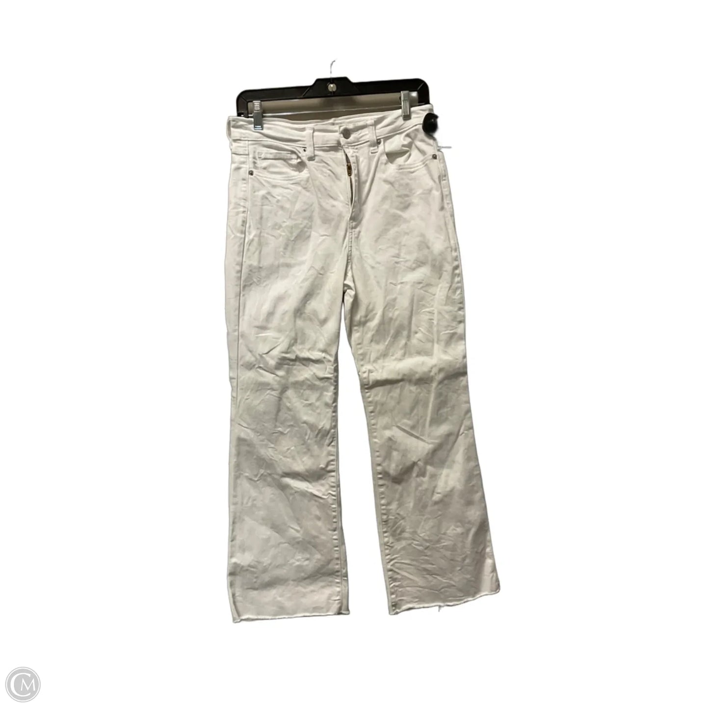 Jeans Straight By Sneak Peek In White Denim, Size: 6