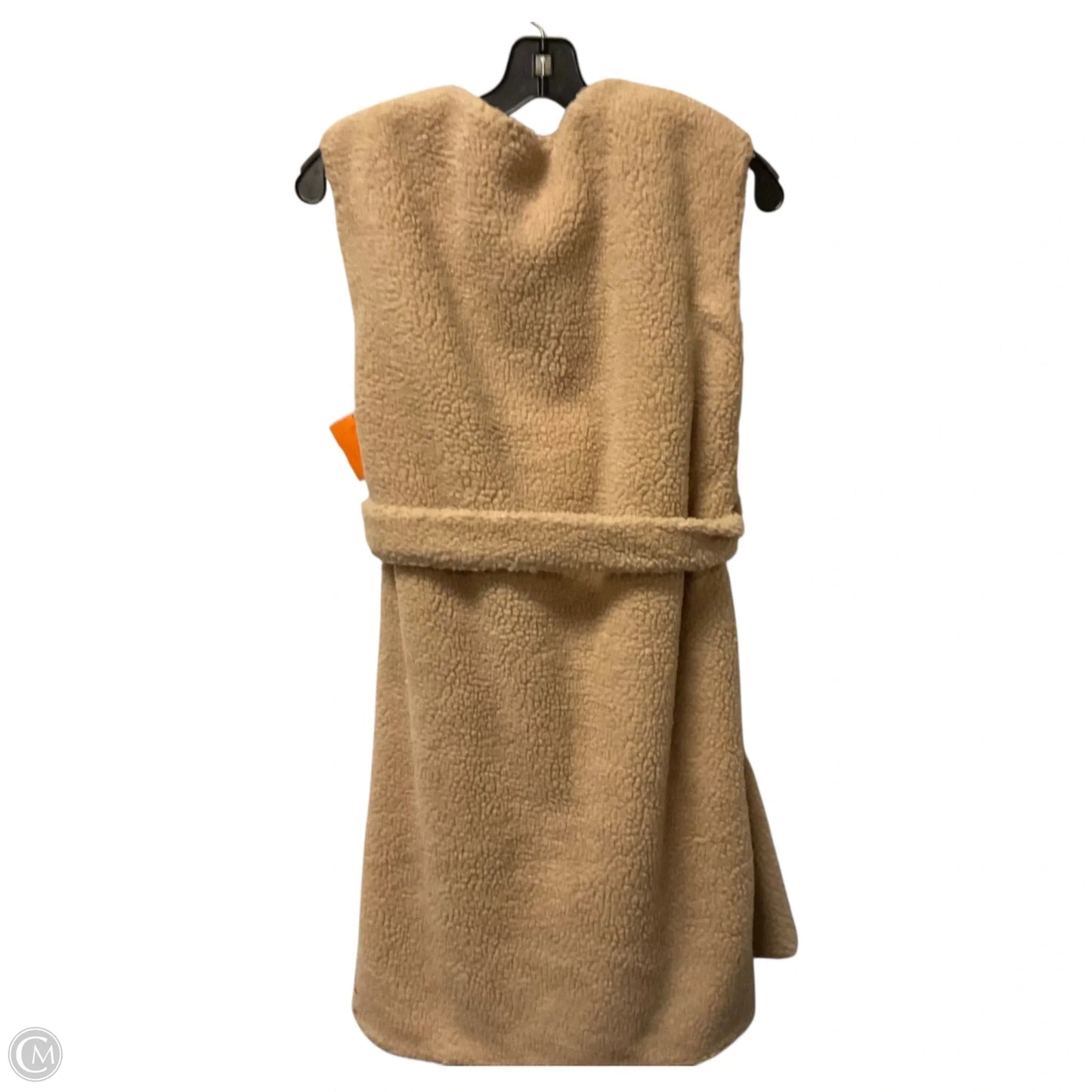 Vest Fleece By Clothes Mentor In Brown, Size: S