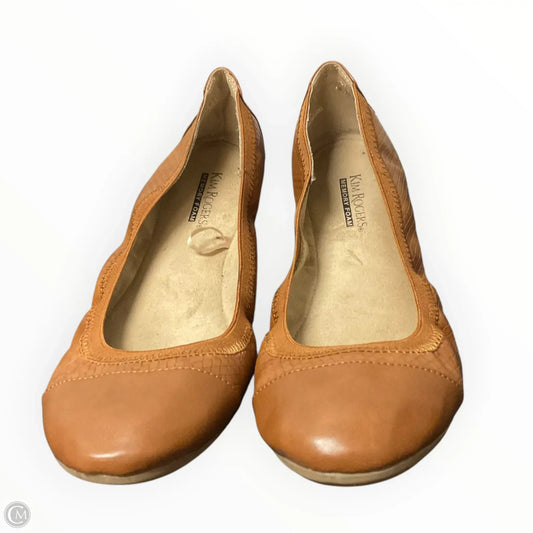 Shoes Flats By Kim Rogers In Brown, Size: 8.5