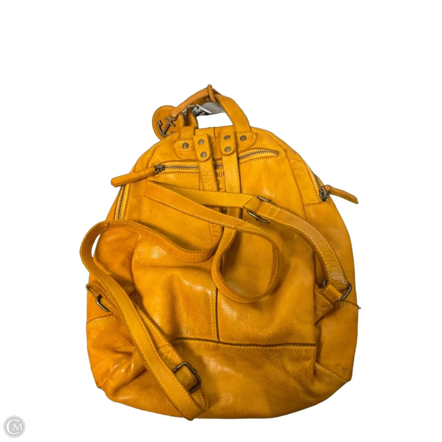 Backpack Leather By Cmb, Size: Medium