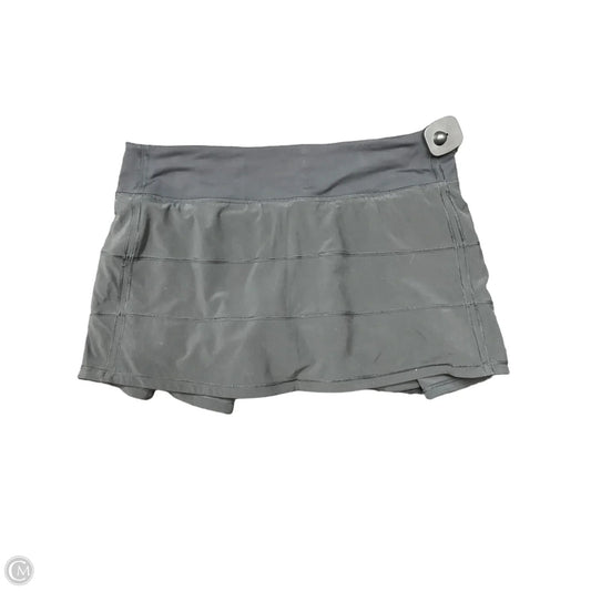 Athletic Skort By Lululemon In Black, Size: 4