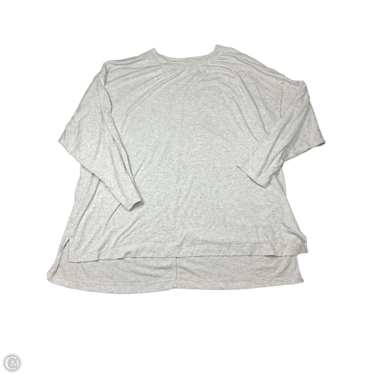 Top Long Sleeve Basic By Free People In Grey, Size: Xl