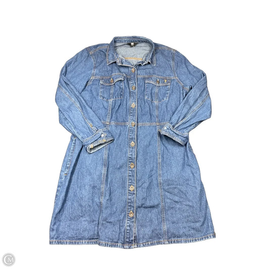 Dress Designer By Frye In Blue Denim, Size: Xl