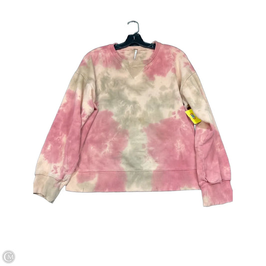 Sweatshirt Crewneck By Free People In Tie Dye Print, Size: Xs