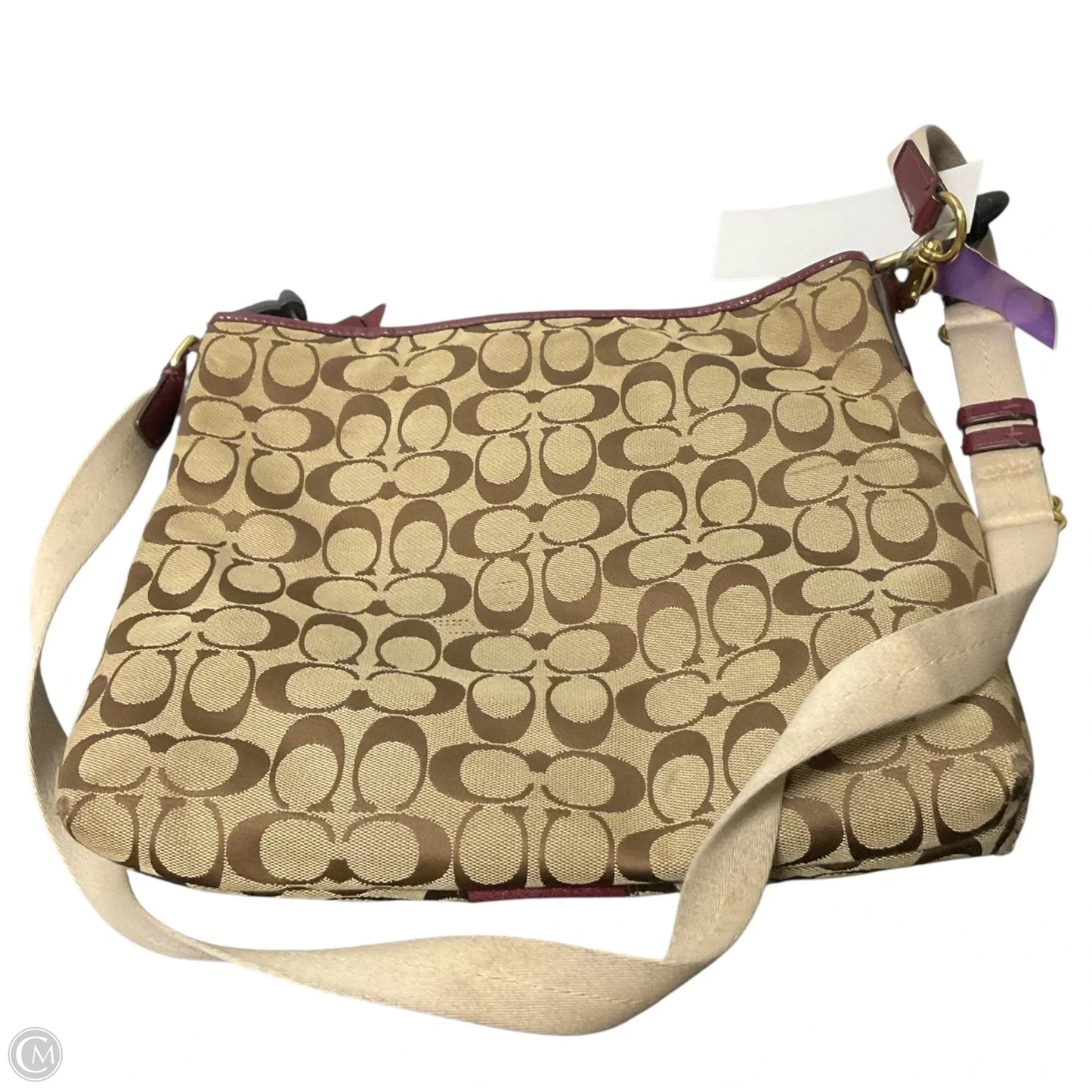 Crossbody Designer By Coach, Size: Medium