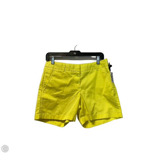 Shorts By J. Crew In Yellow, Size: 4