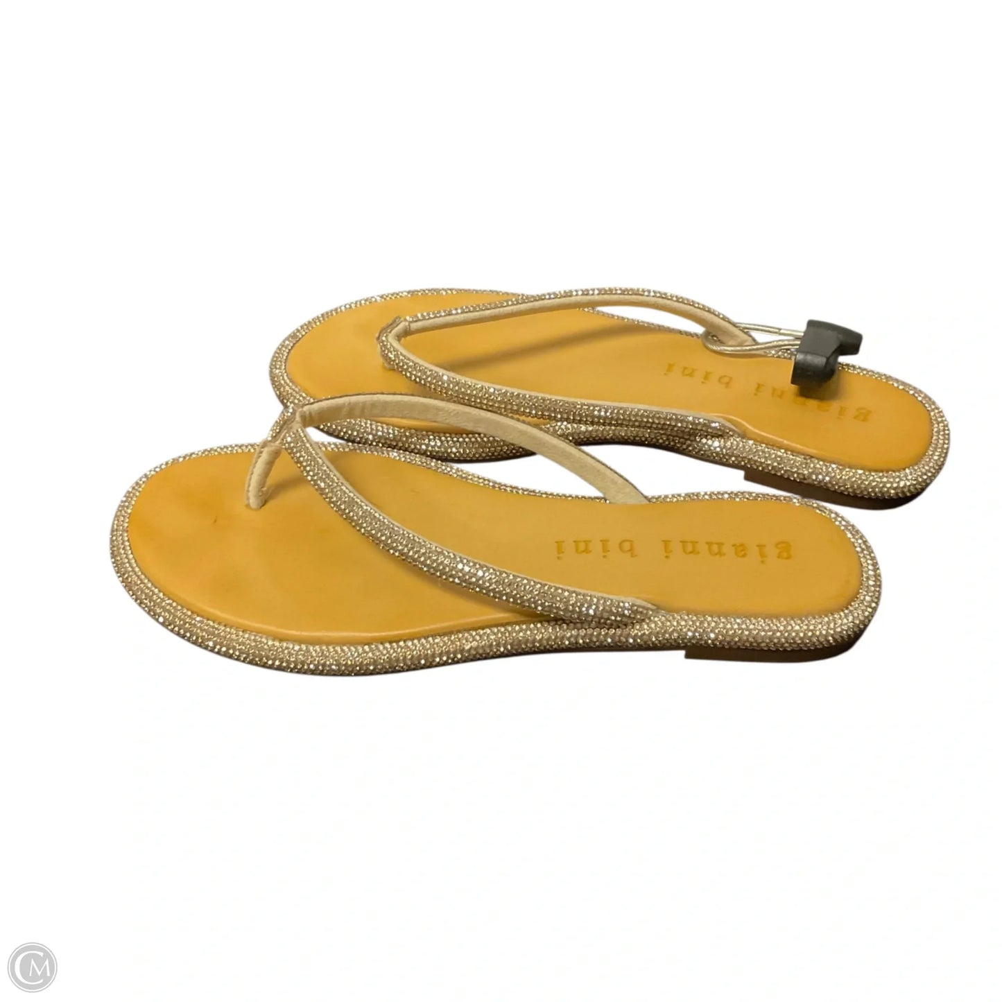 Sandals Flats By Gianni Bini In Silver, Size: 8