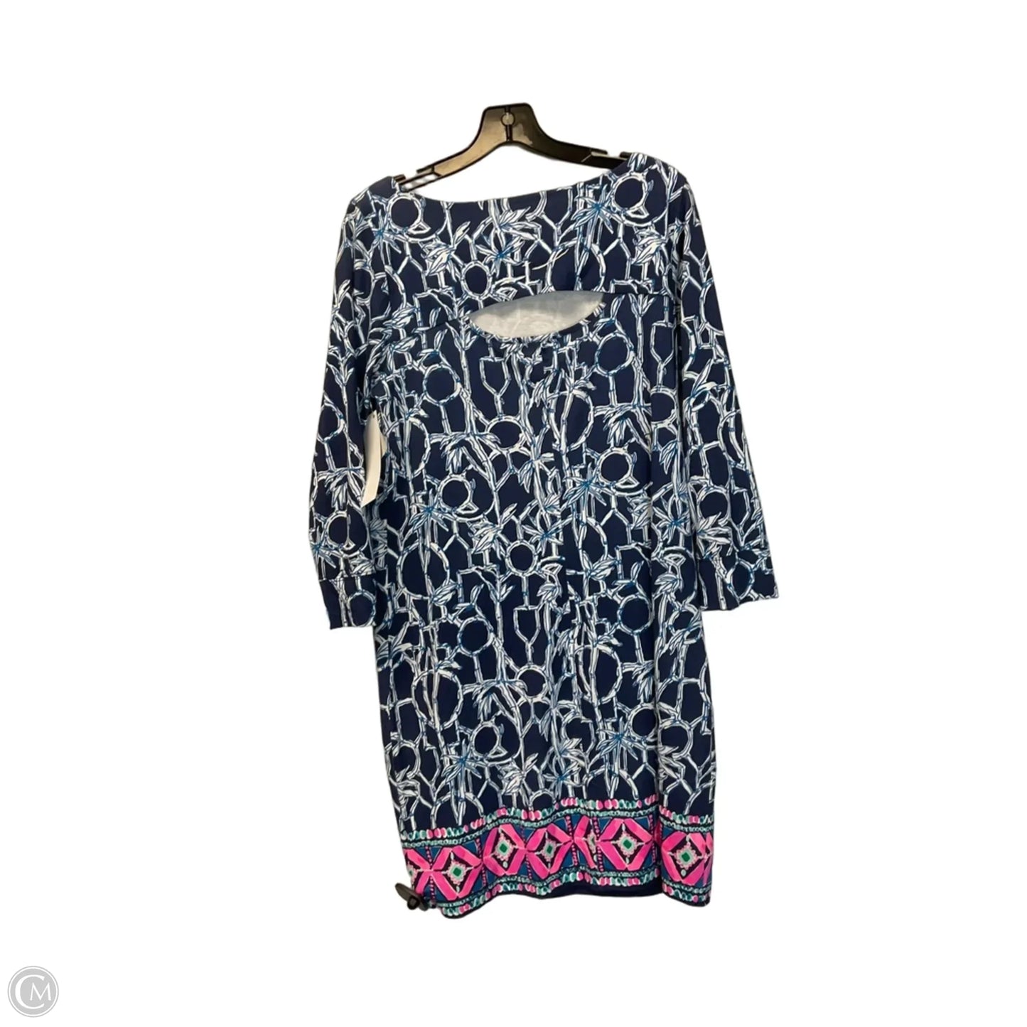Dress Designer By Lilly Pulitzer In Blue, Size: L